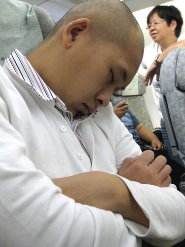 Raymond Phang sleeping