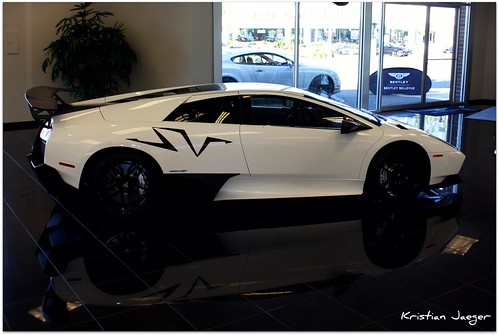 The last White Murcielago SV 6704 could be yours