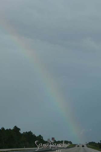 Rainbow over the Florida Turnpike