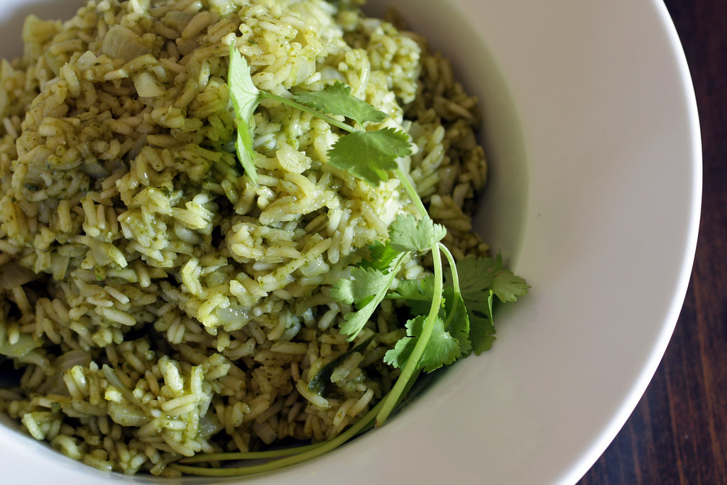 Green Poblano Rice