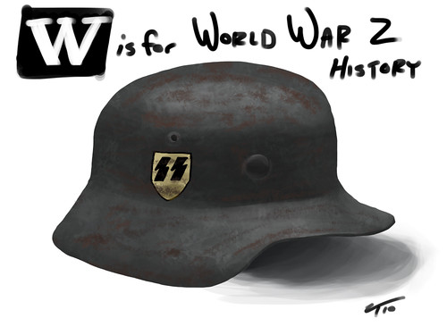 Sketch85 - W is for World War 2 History