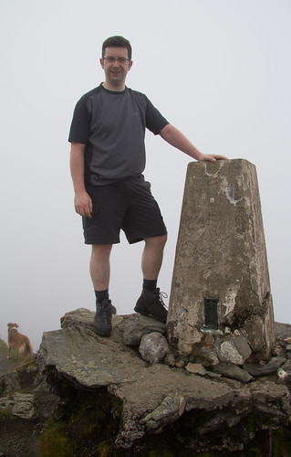 Ian and Ben Lawers Trig Point