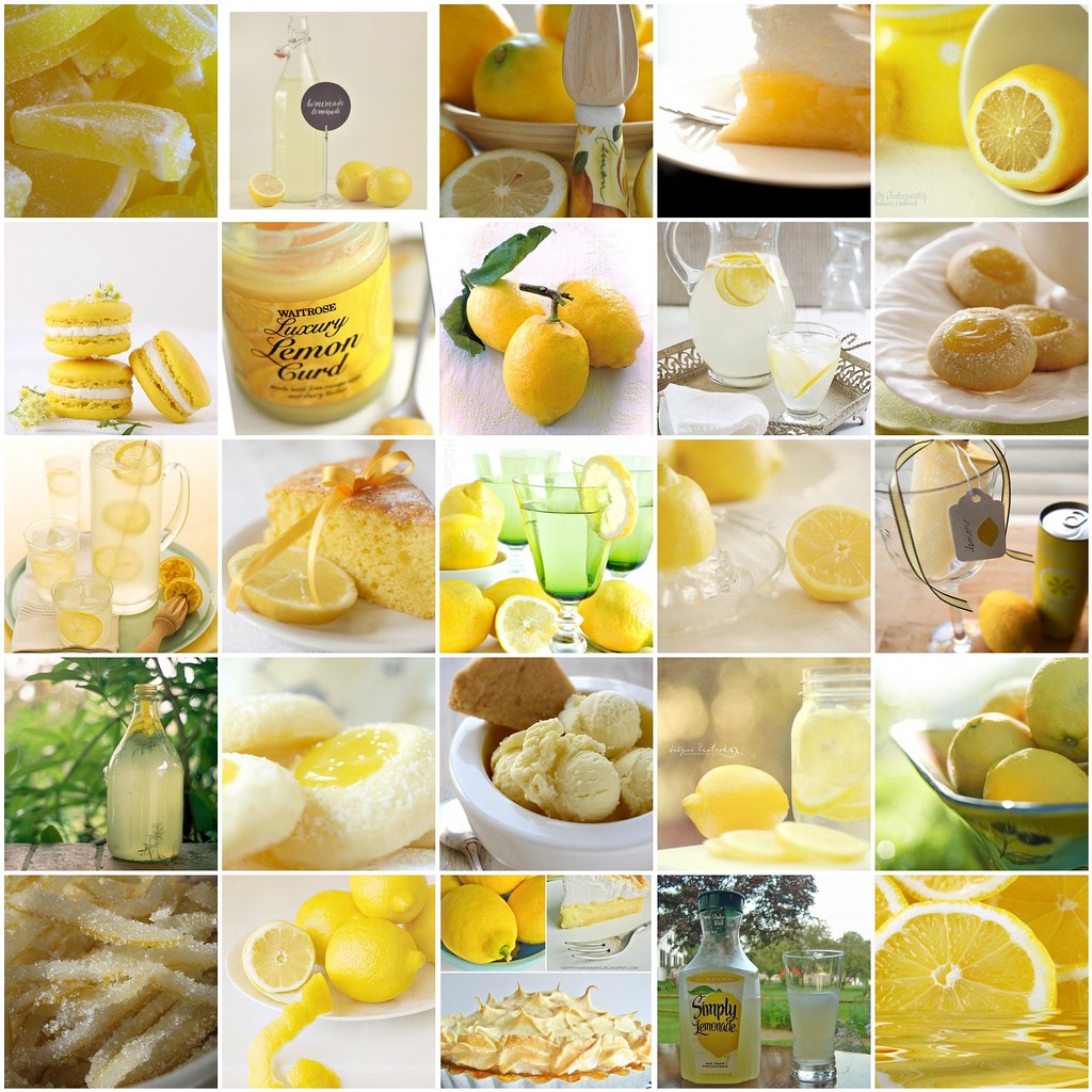Things I love --- lemon-flavored treats !