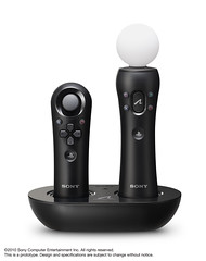 PlayStation Move Charging Station (with PlayStation Move motion controller and Navigation Controller)