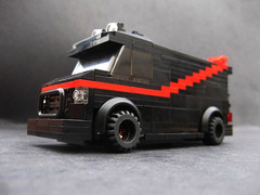 Minifigure scale - the A-Team van