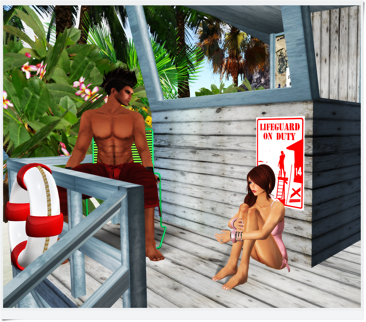 Belle Belle The Naughty Lifeguard