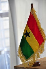 Maison de l'Afrique - Montréal - Drapeau du Ghana