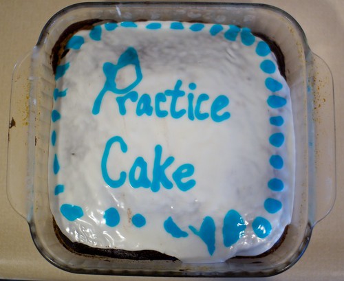 Practice cake