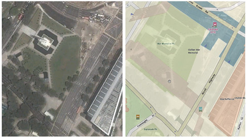 CityLink Mall - Google Earth and OneMap Overlay