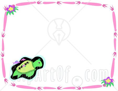 sea turtle clip art. 30408-Clipart-Illustration-Of-
