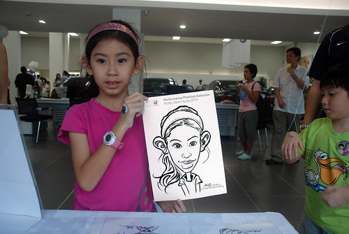 Caricature live sketching for Performance Premium Selection BMW - Day 1 - 16
