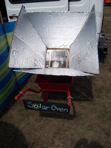 solar powered oven. Recycled Solar Oven Card amp;amp;