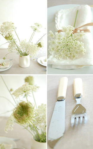The table setting was originally created for by Chesea for Project Wedding 
