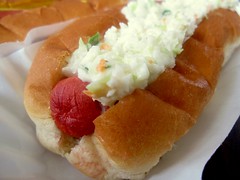 brandi's hot dogs - slaw dog