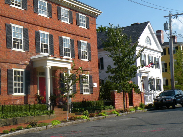 Historic Homes of Newburyport brick Federal home