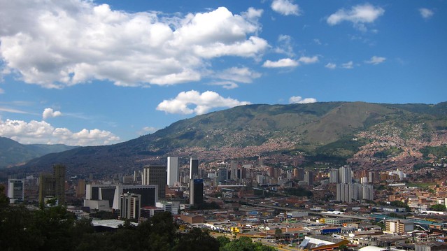Downtown Medellin, also known as Centro