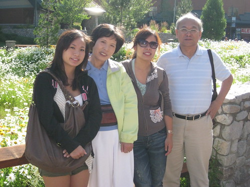 Miwa and I with our parents.
