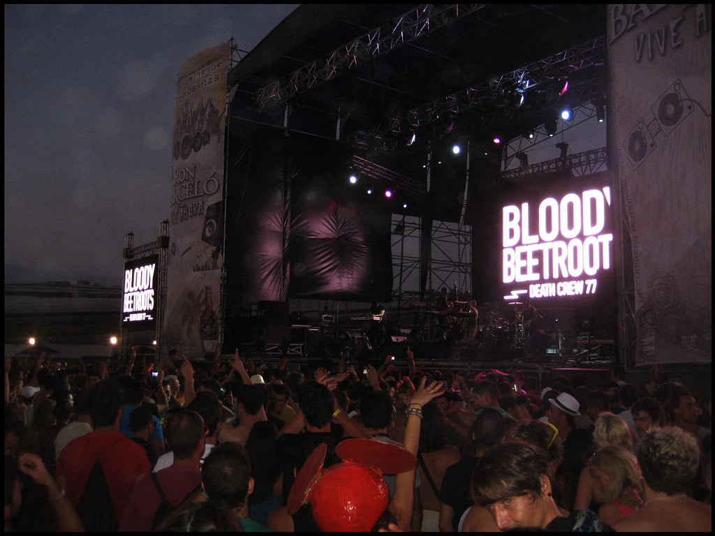 Bloody Beetroots DeathCrew 77 @ Creamfields Andalucia 2010