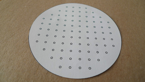 2. cut out coaster template