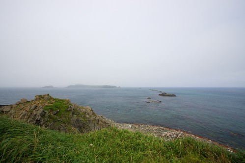 スコトン岬からトド島を望む