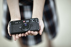 iPhone 4 skinned to look like a Leica M9 by joey_joey_joey