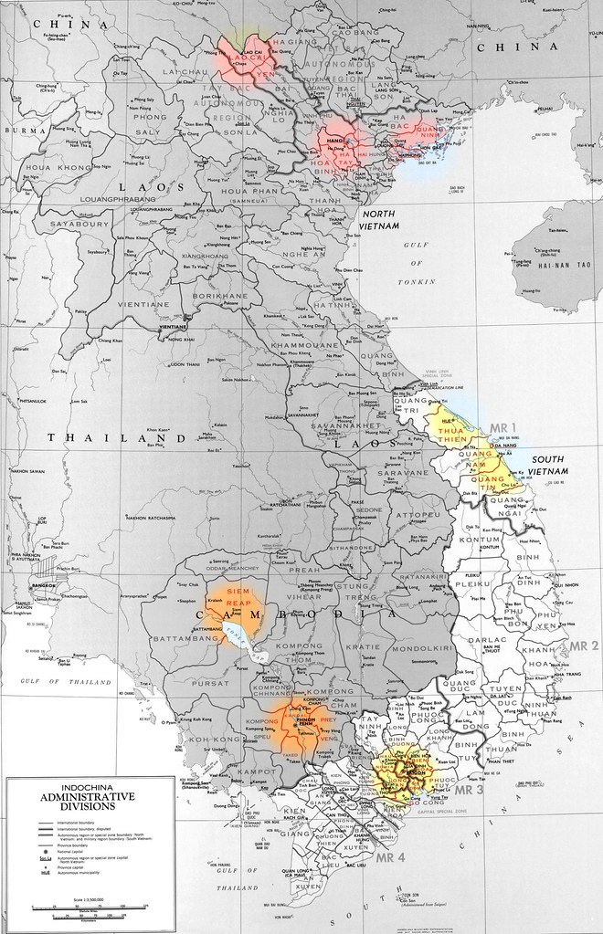 Geopolitico Vietnam-Laos-Camboya
