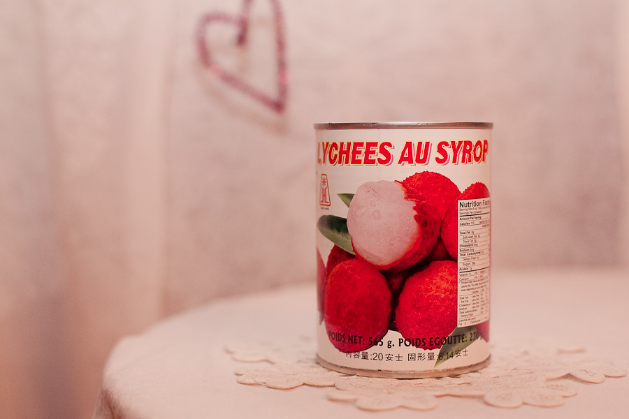canned lychee from montreal