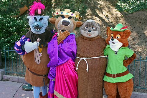 The Sherwood Forest gang pose for our cameras