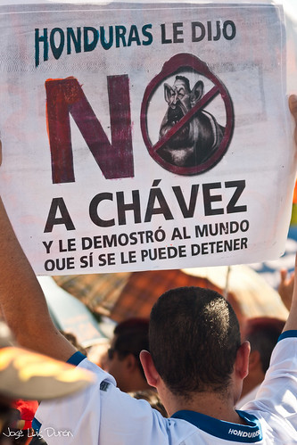 Honduras le dijo NO a Chávez