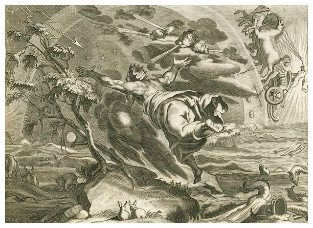 000-Les Metamorphoses d'Ovide  En Latin Et François … 1677  