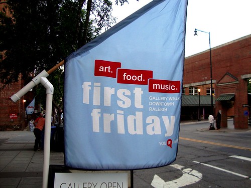 First Fridays in Downtown Raleigh