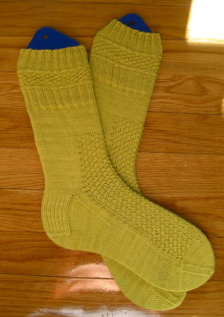 Little Yellow Big Girl's Socks