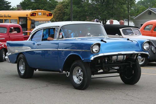 1957 Chevy gasser a photo on Flickriver
