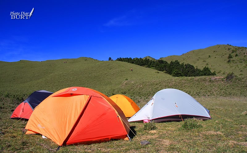 營地裏的帳篷