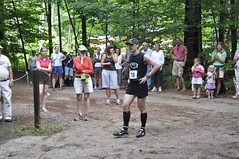 Blaine Moore at the Finish