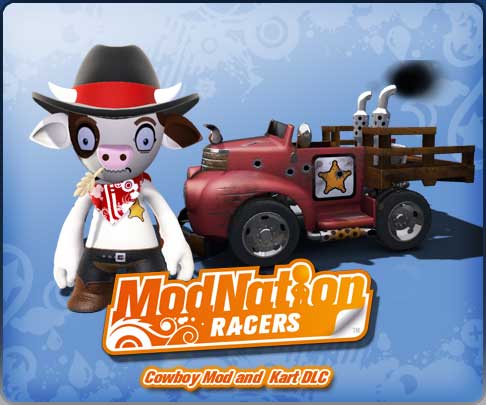ModNation Racers - Cowboy Mod and Kart DLC