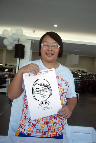 Caricature live sketching for Performance Premium Selection BMW - Day 2 - 17