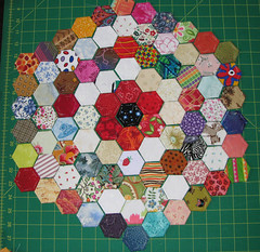 hexies with scrappy rings