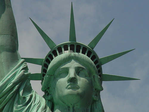 the statue of liberty face. Statue of Liberty Face