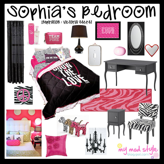 Bedroom Decorating Ideas Pink And Black