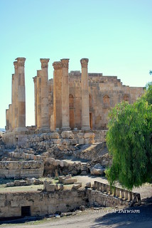Jerash, Jordan -Temple of Zeus (Gerasa-162AD)