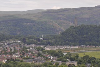 Central Region - Stirling - The city of Stirling & the William Wallace National monument