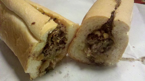 woody's cheesesteaks - the cheesesteak by foodiebuddha.