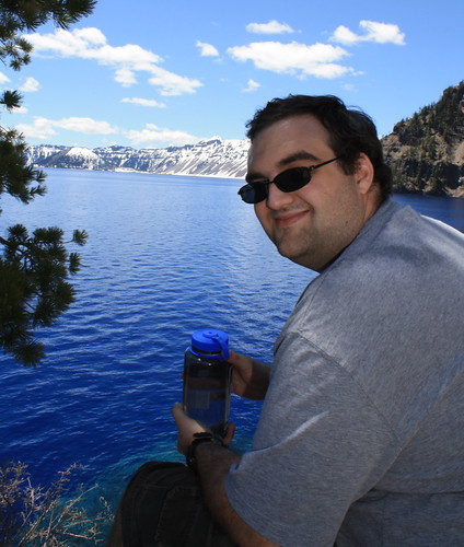 Ian at Crater Lake
