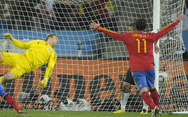España Alemania Semifinal Mundial gol