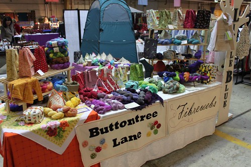 Buttontree Lane and Fibrewebs stall