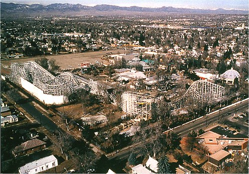 Elitch's site, shortly before HGV construction (courtesy of Perry Rose)