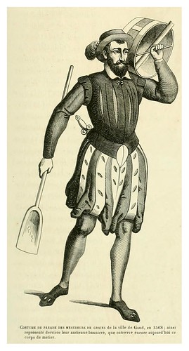 006-Vestimenta  de los medidores de grano de la ciudad de Gand en 1568-Le moyen äge et la renaissance…Vol III-1848- Paul Lacroix y Ferdinand Séré