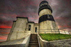Cape Disappointment Lighthouse - Ilwaco Washington 2 - HDR