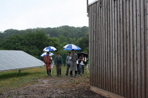 solaranlage Besuch aus Buthan im Rahmen der „Glueckswoche“ von Schömberg picture photo bild